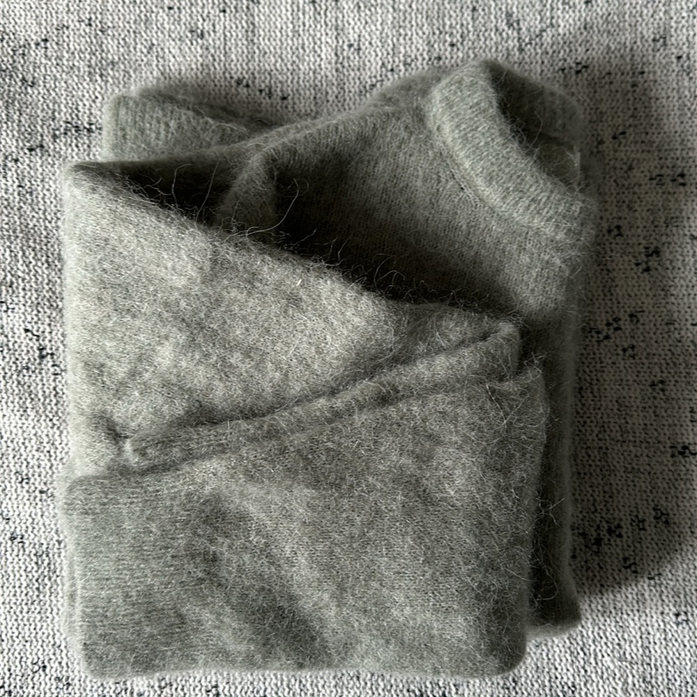 H&M • Green Alpaca Blend Sweater Size M